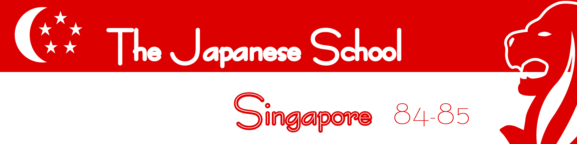 The Japanese School Singapore 84-85